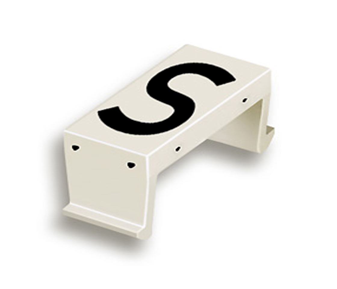 FP letter field S 40mm white