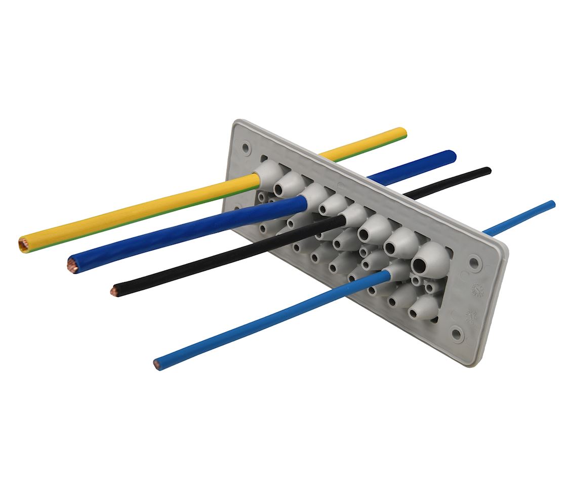 Cable entry plates