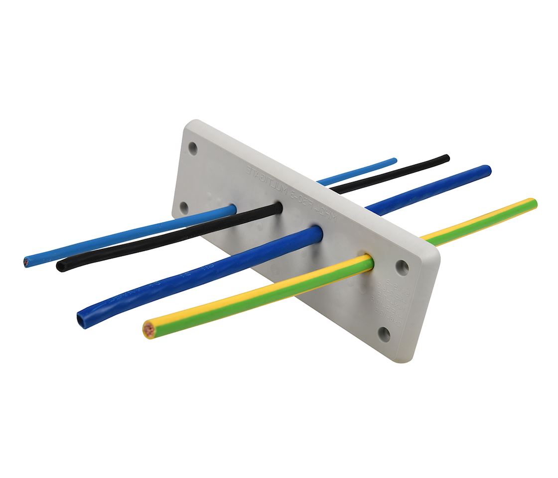 Cable entry plates