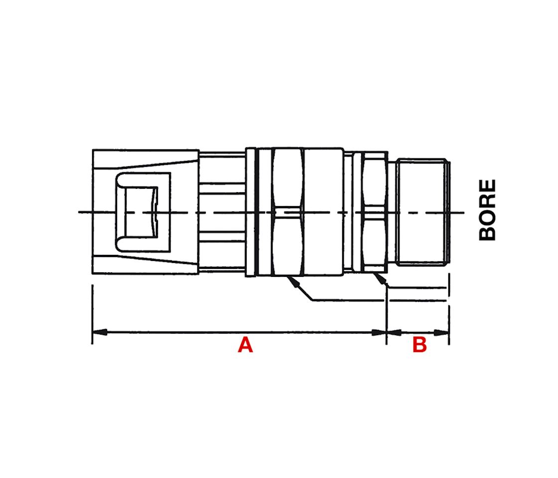 A-Lok SBCA EMV AG MS DN29 PG29