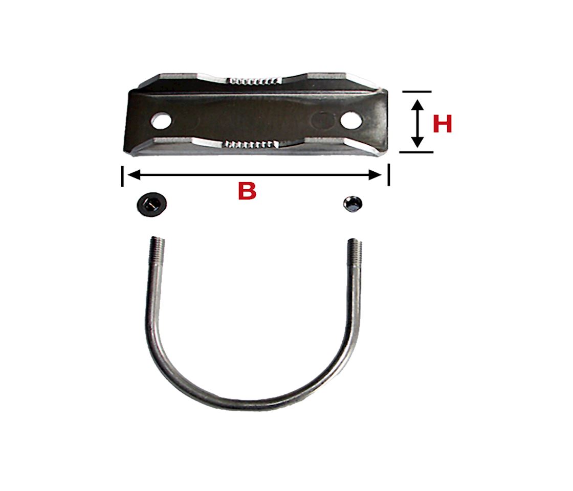 Befestigungsb&#252;g. INOX 260mm